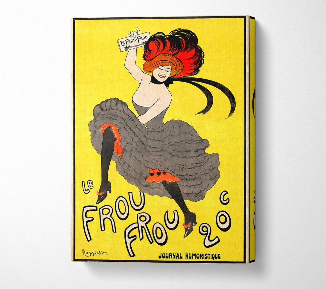  A Canvas Print of Le Frou Frou Canvas Art