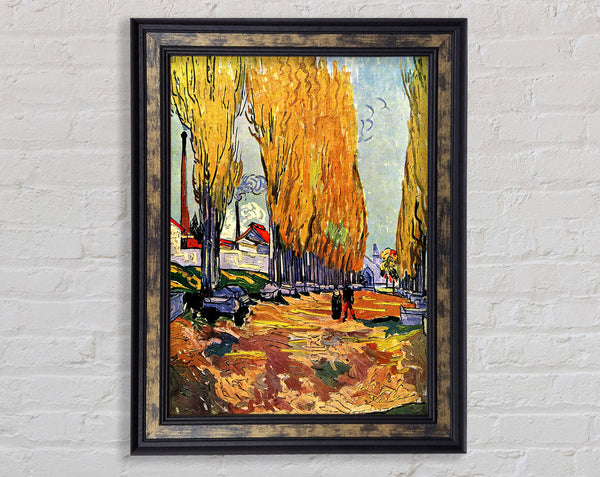 Van Gogh Les Alyscamps Framed Print