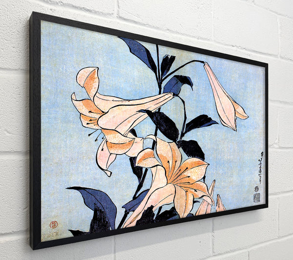 Hokusai Lilies