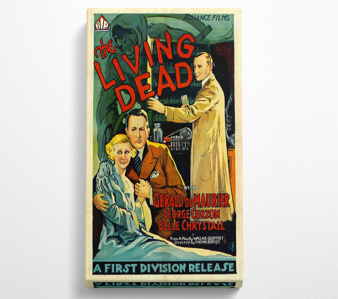  A Canvas Print of Living Dead 1934 Poster 1 Canvas Wall Art