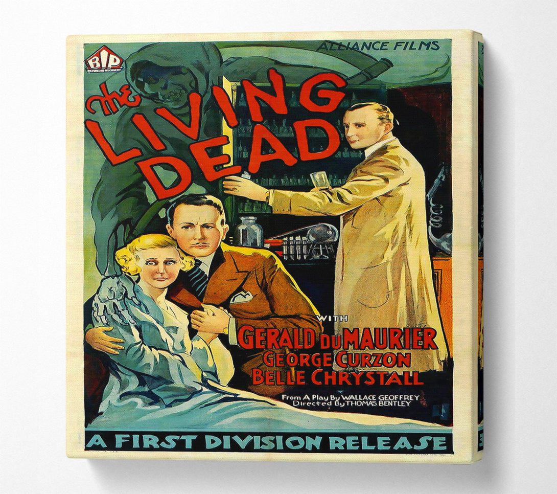  A Canvas Print of Living Dead 1934 Poster 1 Canvas Wall Art