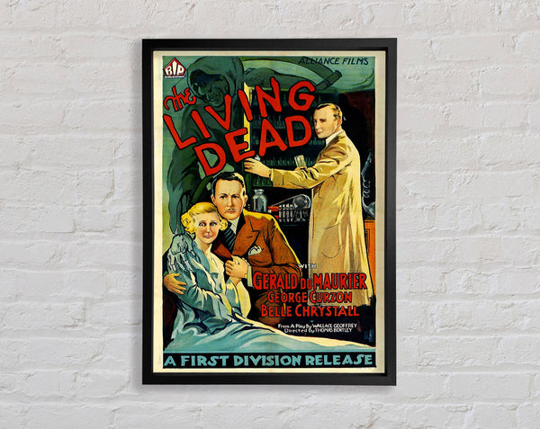Living Dead 1934 Poster 1 Framed Print