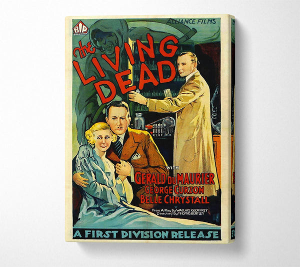  A Canvas Print of Living Dead 1934 Poster 1 Canvas Wall Art