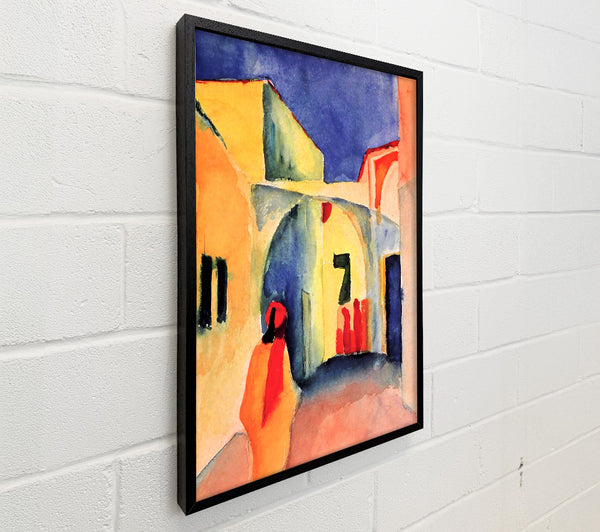 August Macke Look In A Lane