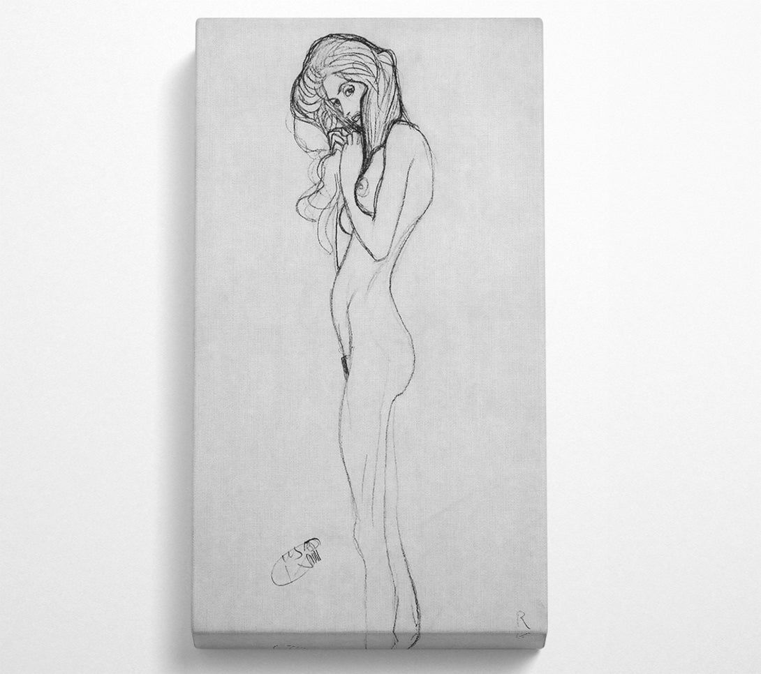  A Canvas Print of Klimt Madalane Canvas Print