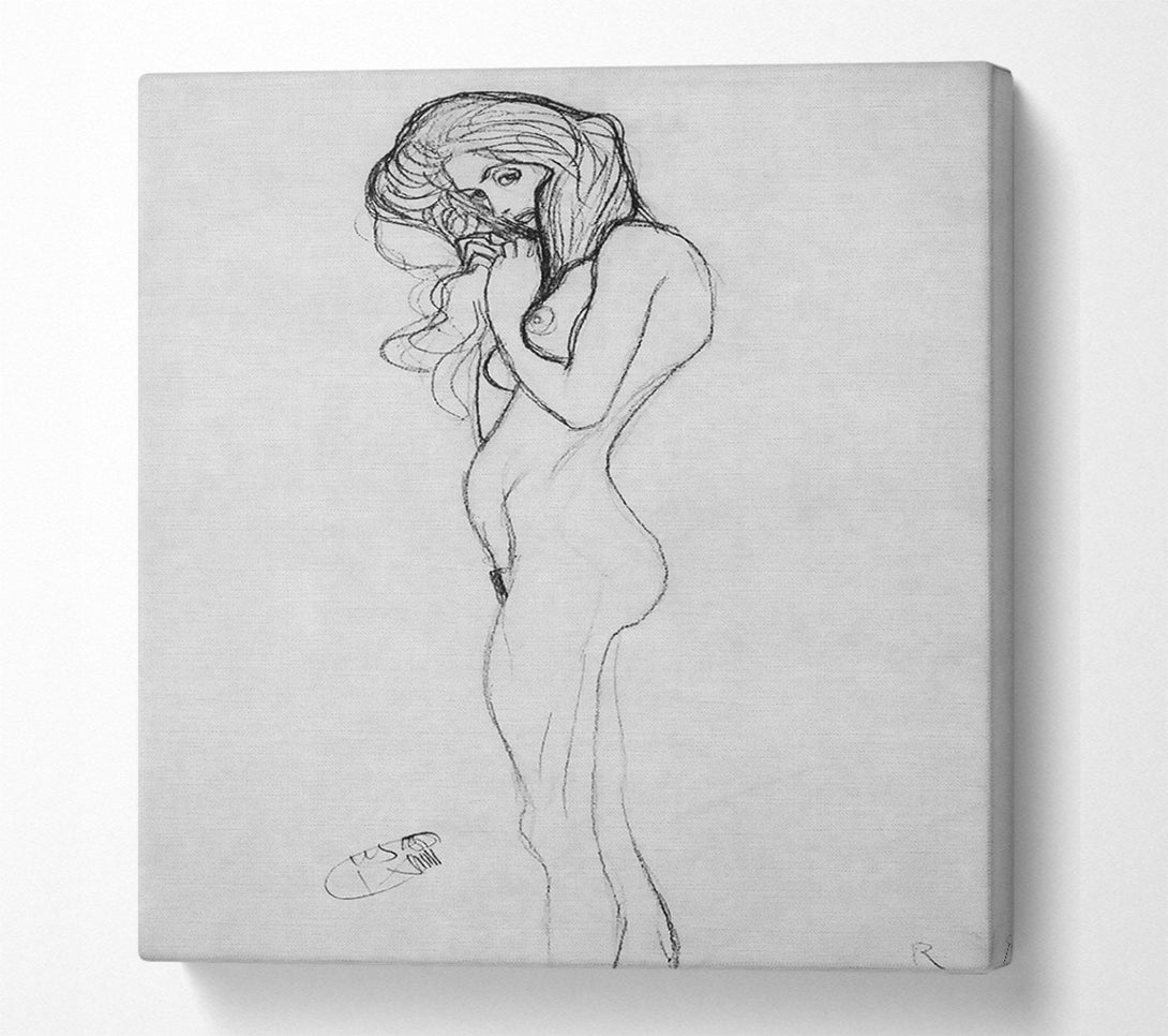  A Canvas Print of Klimt Madalane Canvas Print