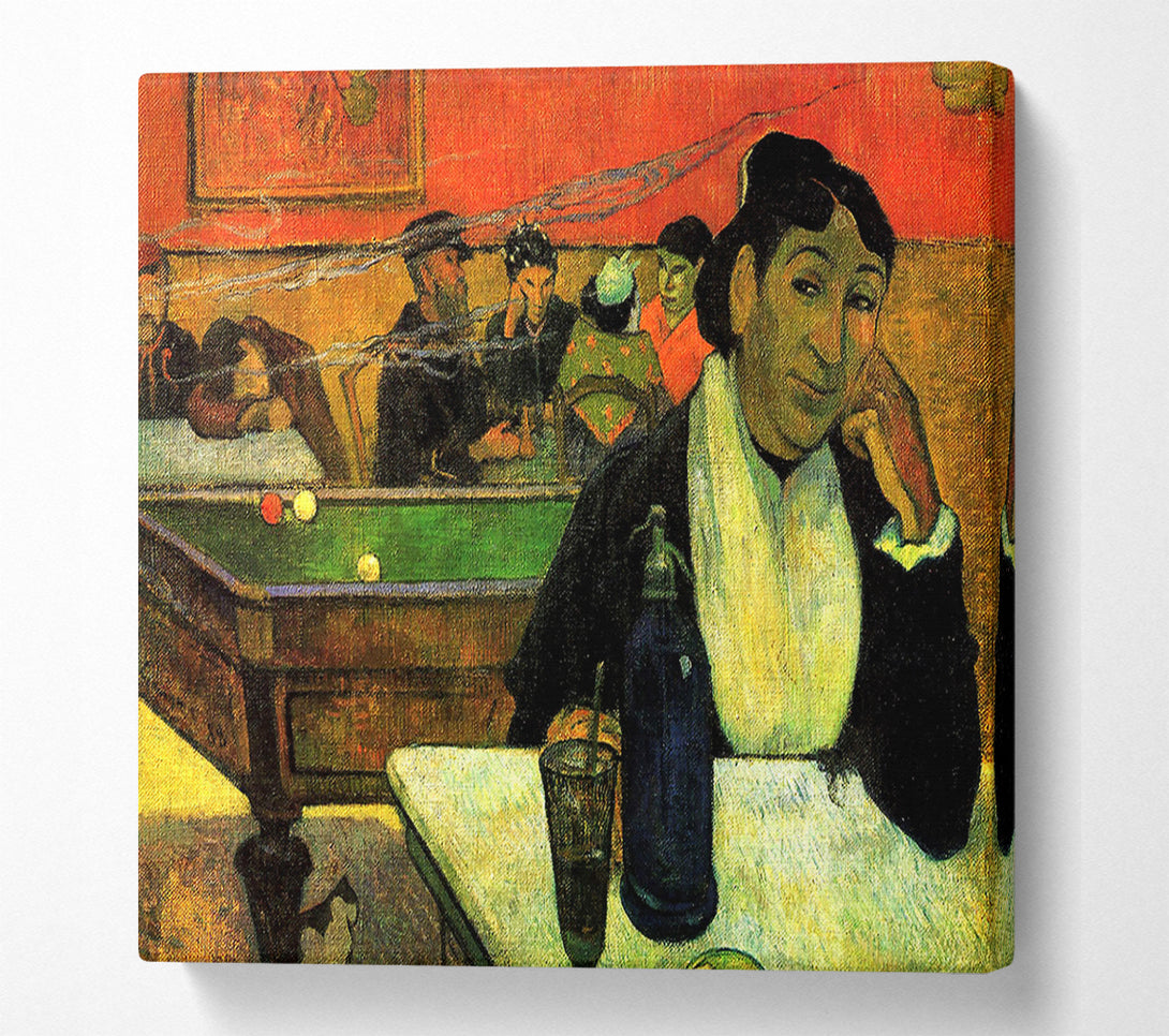  A Canvas Print of Gauguin Madame Ginoux In Cafe Canvas Wall Art
