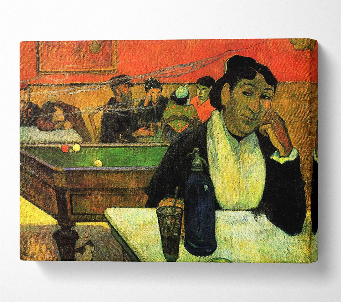  A Canvas Print of Gauguin Madame Ginoux In Cafe Canvas Wall Art