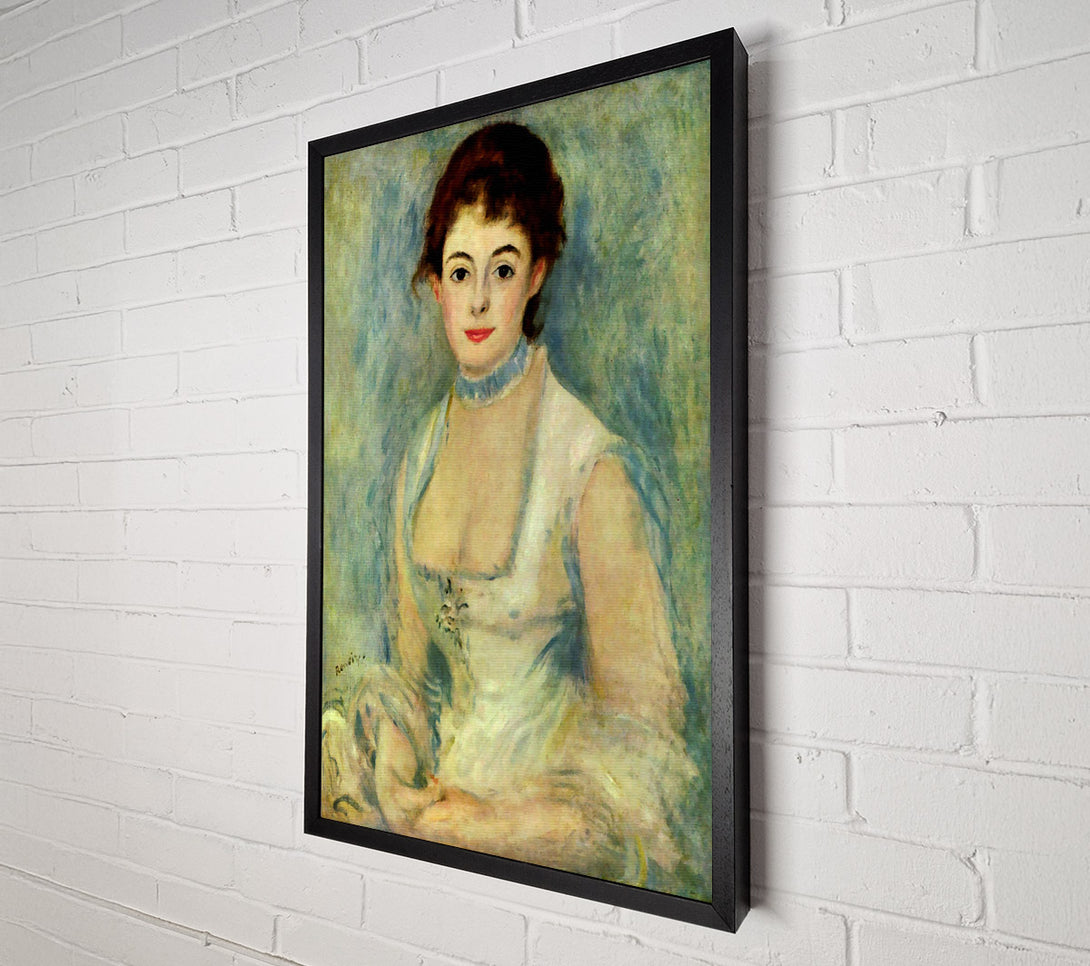  A Canvas Print of Renoir Madame Henriot Canvas Art
