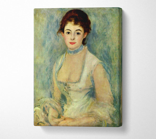  A Canvas Print of Renoir Madame Henriot Canvas Art