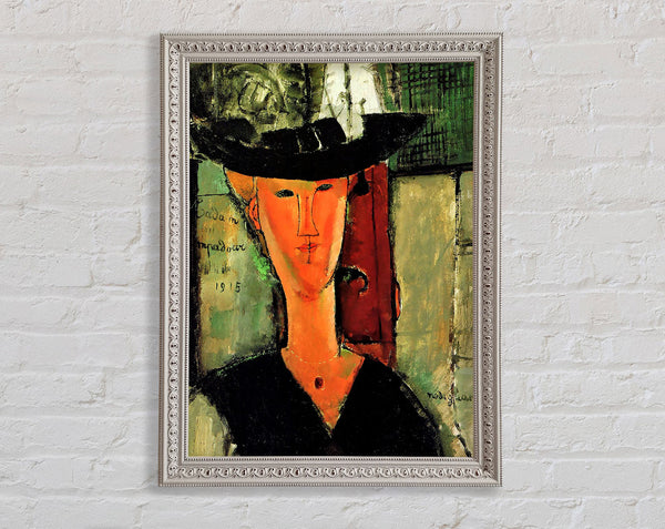 Modigliani Madame Pompadour Framed Print