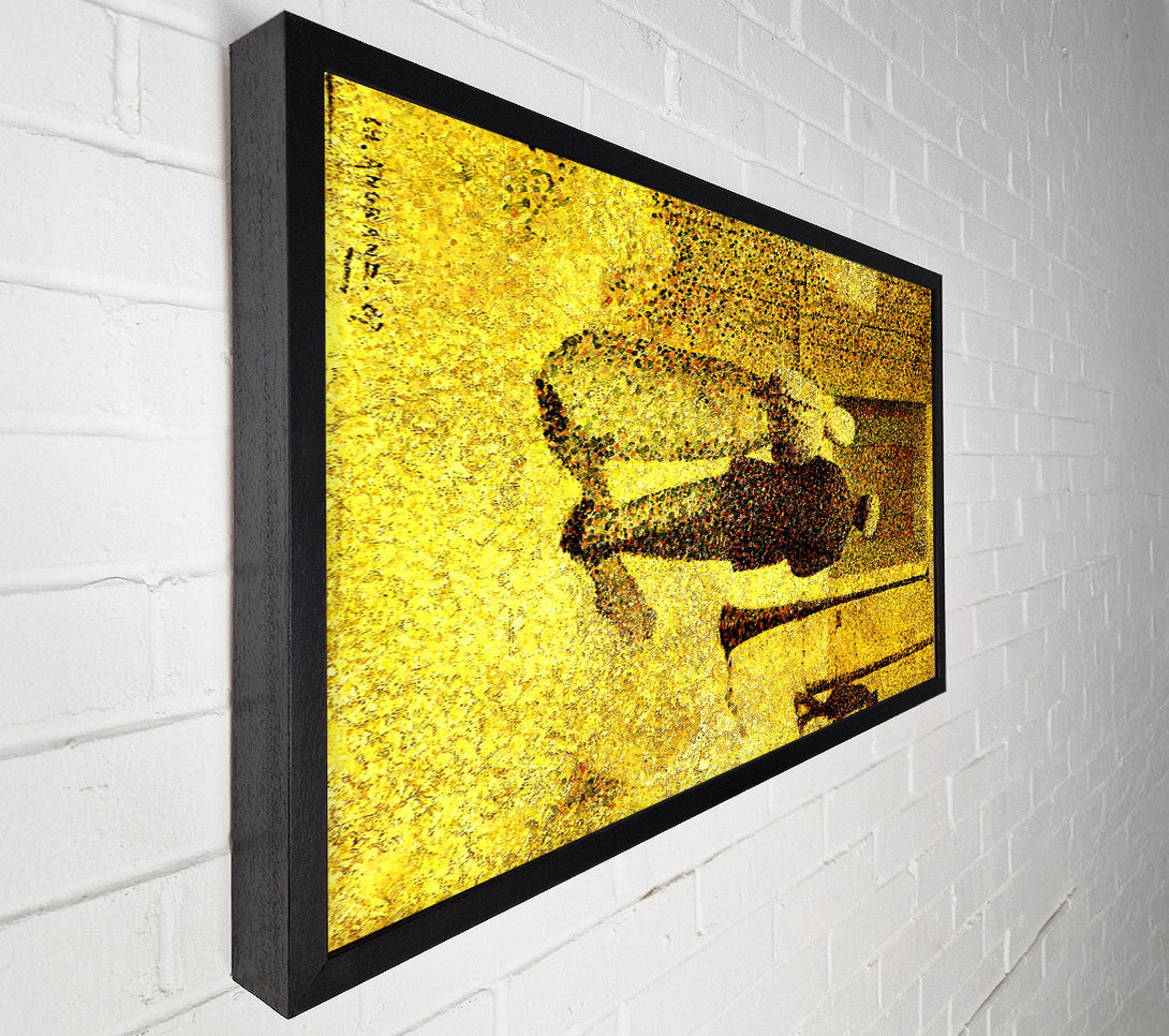 A Canvas Print of Agrande Man And Woman On The Street Canvas Print