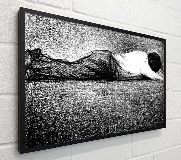 Seurat Man Sleeping