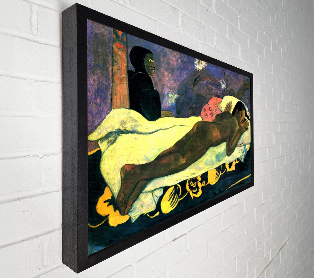  A Canvas Print of Gauguin Manao Tupapau Canvas Print