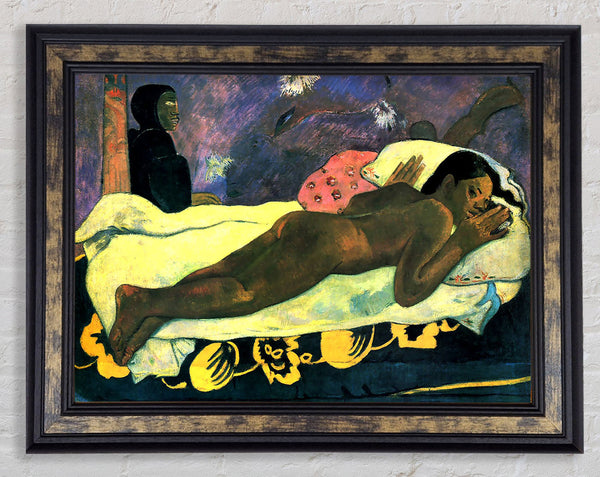 Gauguin Manao Tupapau Framed Print