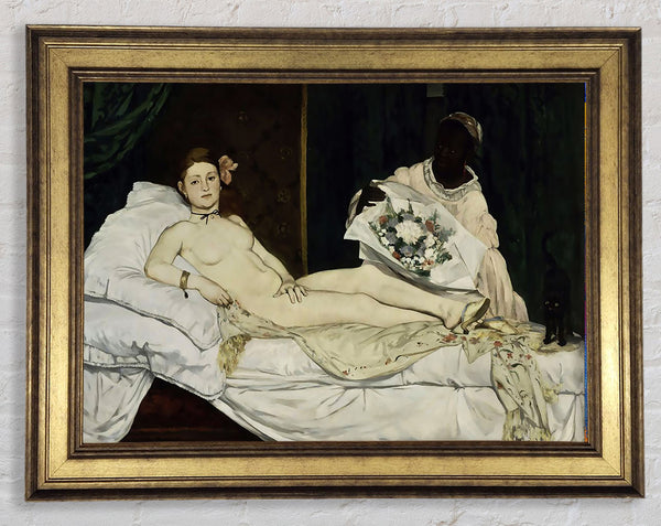 Manet Olympia Framed Print