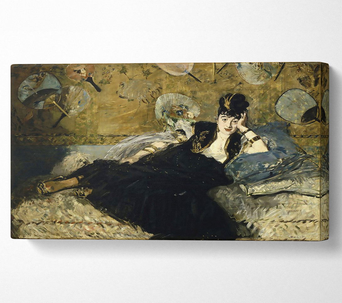  A Canvas Print of Manet Woman With Fans Canvas Art