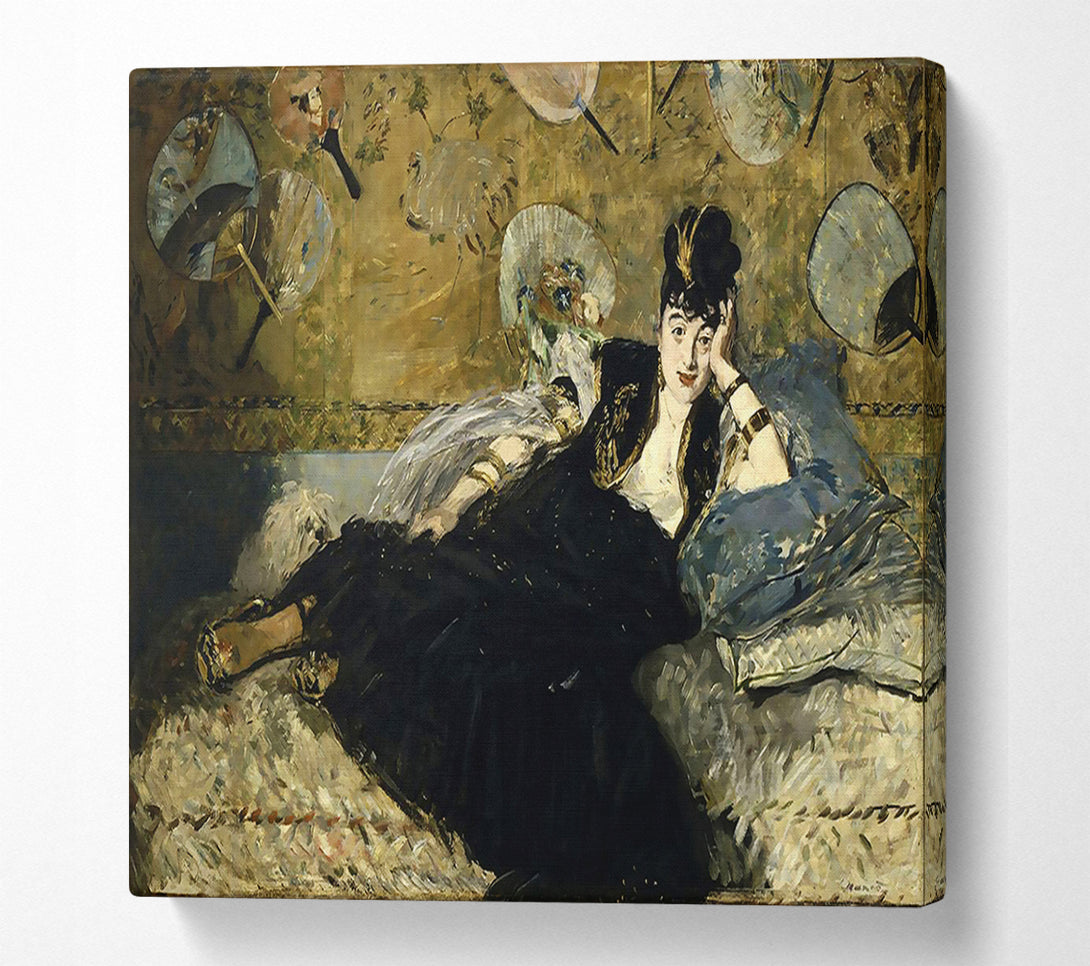 A Canvas Print of Manet Woman With Fans Canvas Art