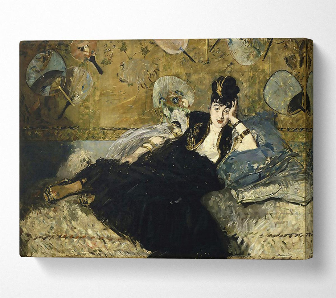  A Canvas Print of Manet Woman With Fans Canvas Art