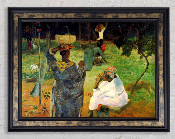Gauguin Mango Fruit Framed Print