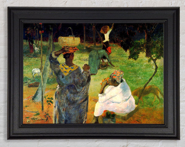 Gauguin Mango Fruit Framed Print