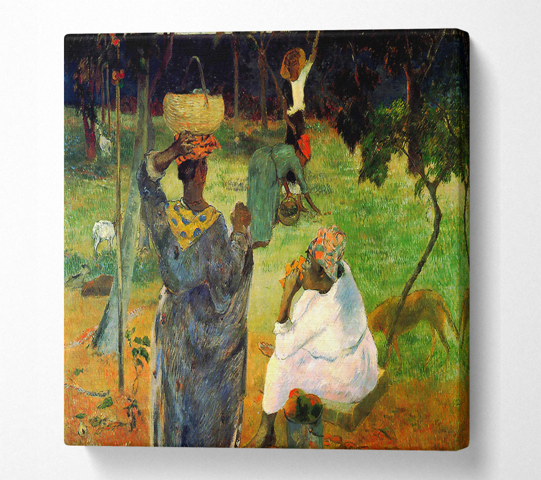 A Canvas Print of Gauguin Mango Fruit Canvas Art