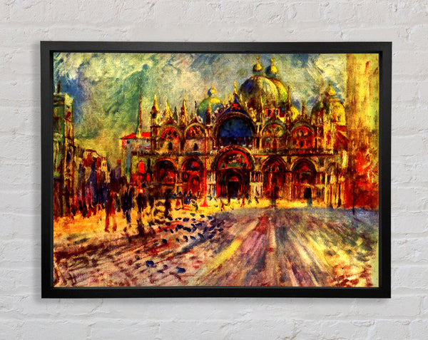 Renoir Marcus Place In Venice Framed Print