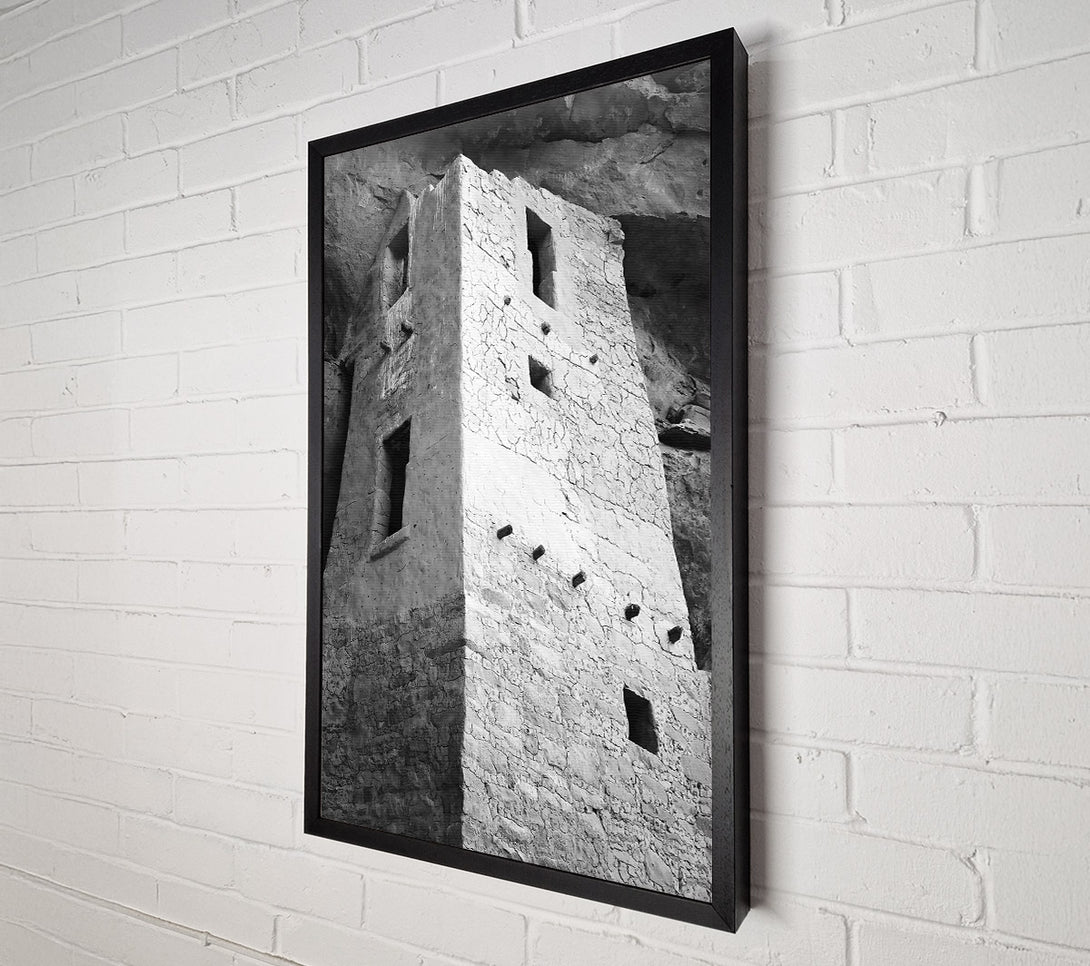  A Canvas Print of Ansel Adams Mesa Verde National Park Cliff Dwellings 2 Canvas Wall Art