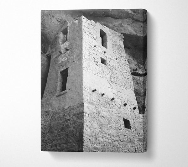  A Canvas Print of Ansel Adams Mesa Verde National Park Cliff Dwellings 2 Canvas Wall Art