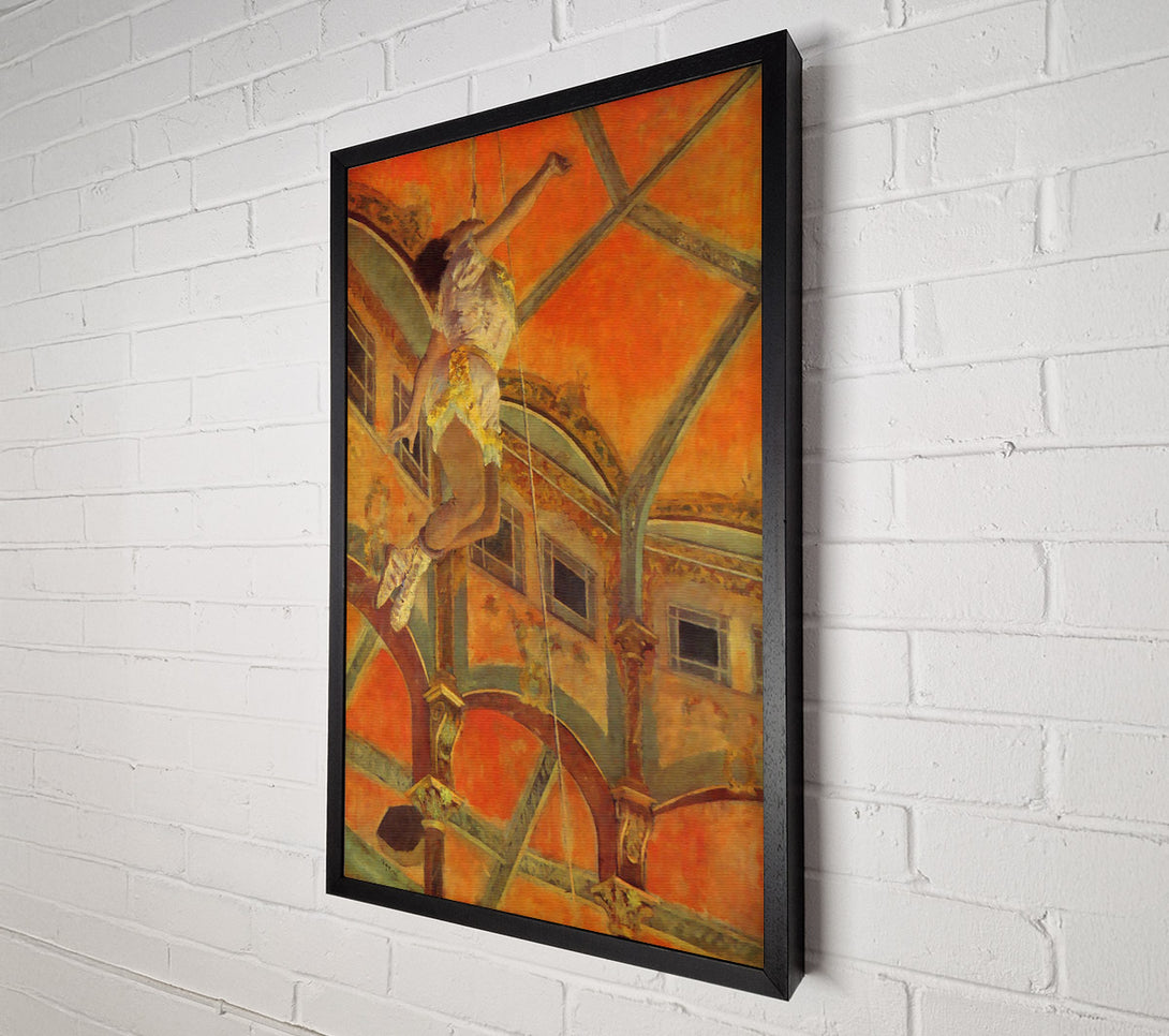 A Canvas Print of Degas Miss Lala In Circus Fernando Canvas Wall Art
