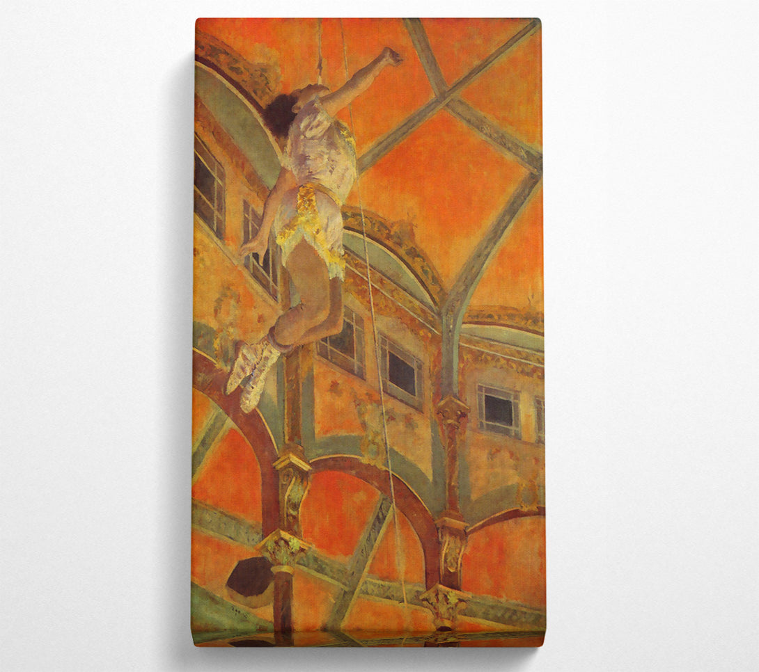  A Canvas Print of Degas Miss Lala In Circus Fernando Canvas Wall Art