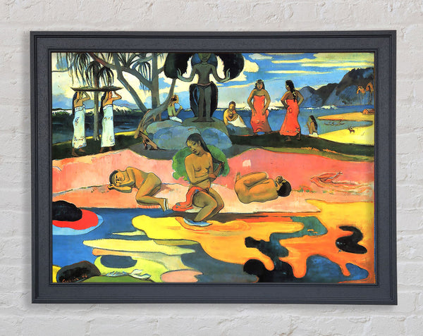Gauguin Mohana No Atua Framed Print