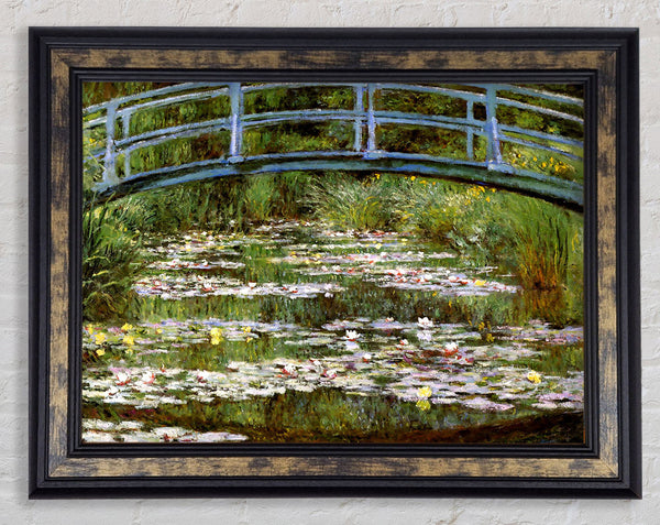Monet Le Pont Japonais Framed Print