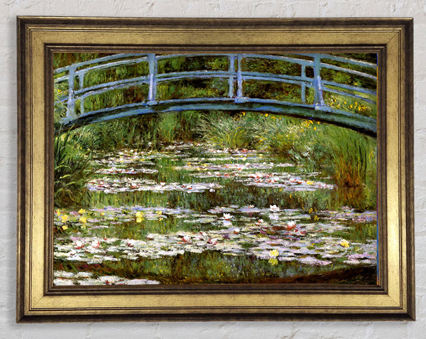 Monet Le Pont Japonais Framed Print