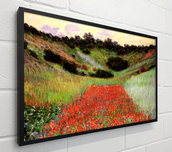 Monet Poppy Field Of Flowers In Giverny