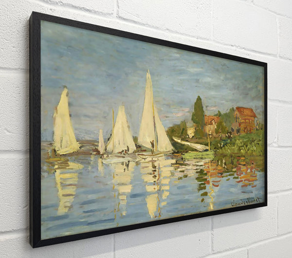 Monet Regattas At Argenteuil