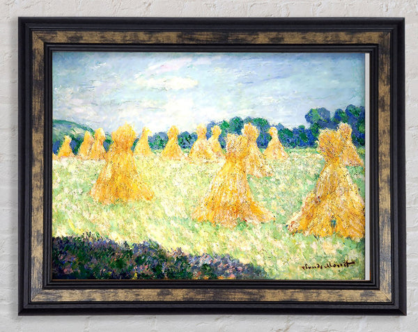 Monet The Young Ladies Of Giverny Framed Print