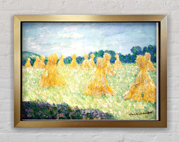 Monet The Young Ladies Of Giverny Framed Print