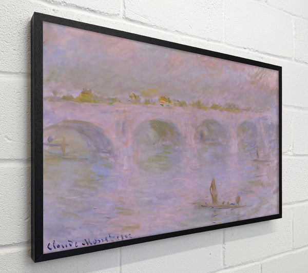 Monet Waterloo Bridge In London