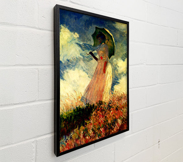 Monet Woman With Parasol
