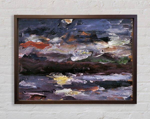Lovis Corinth Moonlight Framed Print