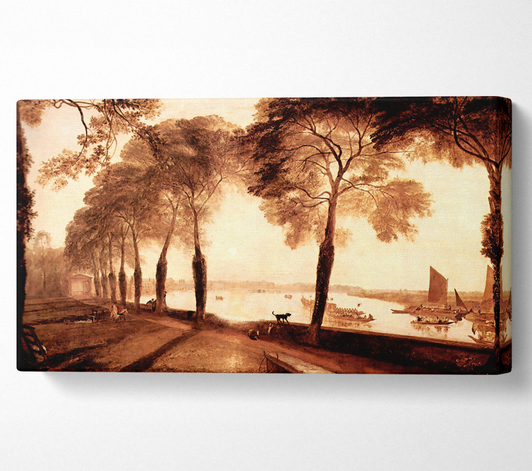  A Canvas Print of Joseph Mallord Turner Mortlake Terrace Canvas Wall Art