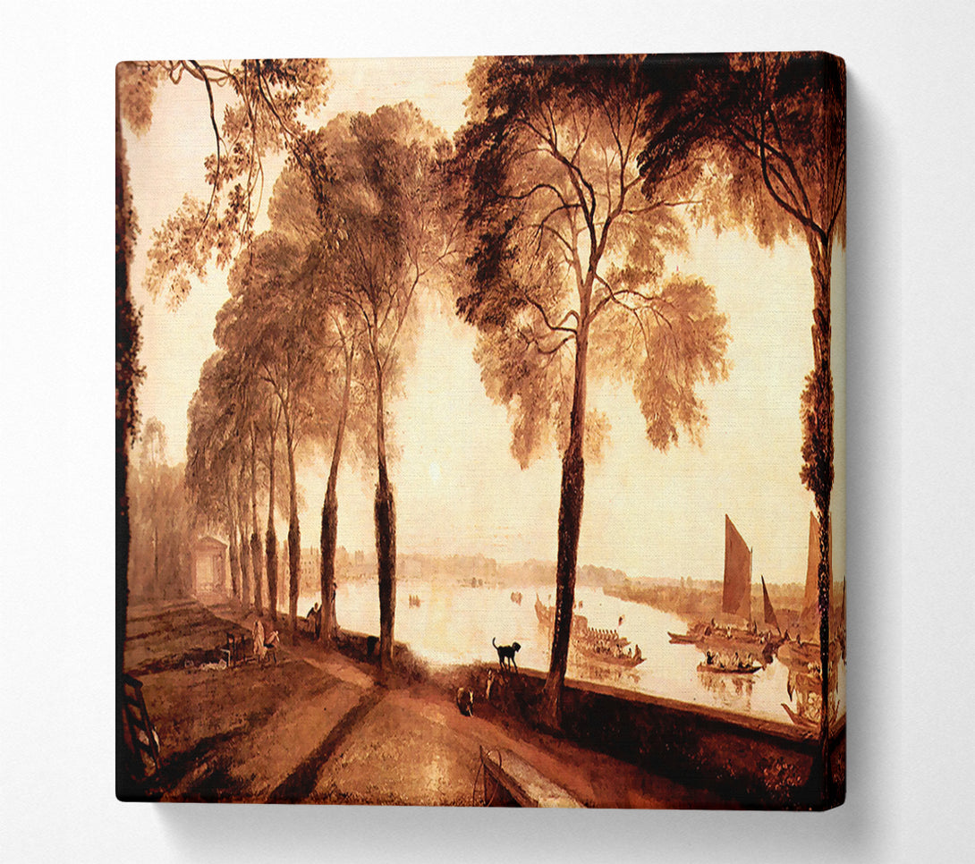  A Canvas Print of Joseph Mallord Turner Mortlake Terrace Canvas Wall Art