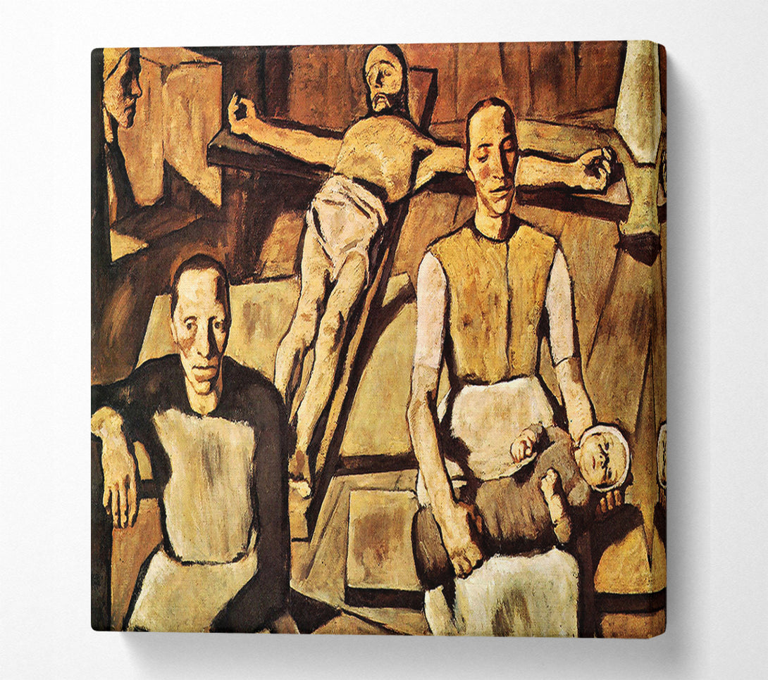  A Canvas Print of Albin Egger-Lienz Mother Canvas Art