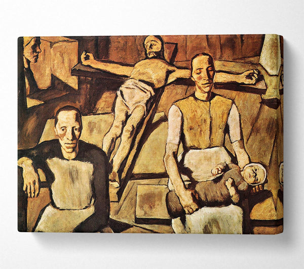  A Canvas Print of Albin Egger-Lienz Mother Canvas Art