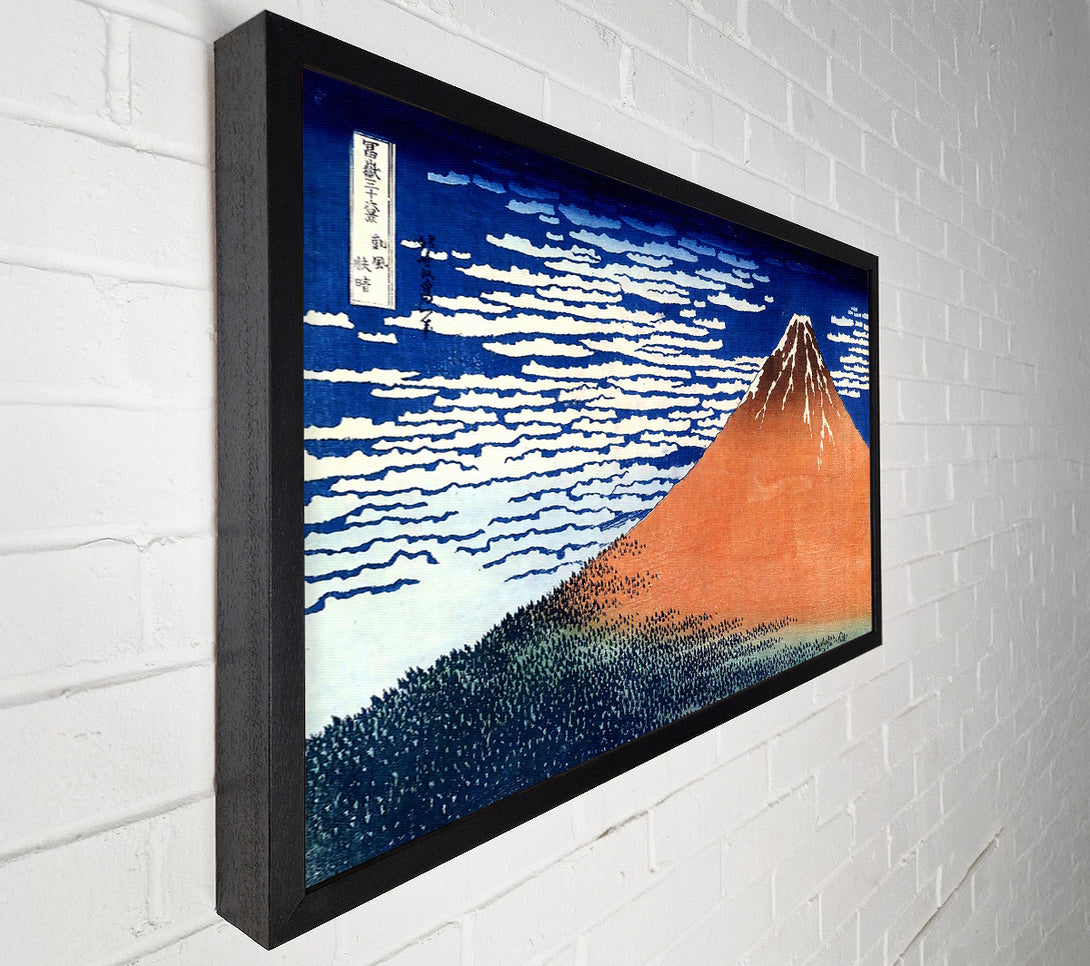  A Canvas Print of Hokusai Mount Fuji Canvas Art