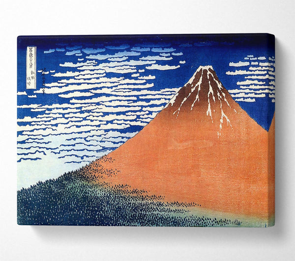  A Canvas Print of Hokusai Mount Fuji Canvas Art