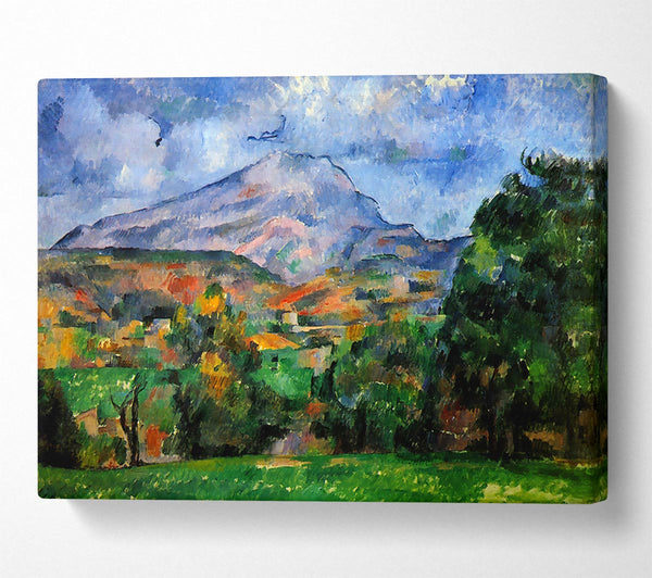  A Canvas Print of Cezanne Mount St Victoire Canvas Print