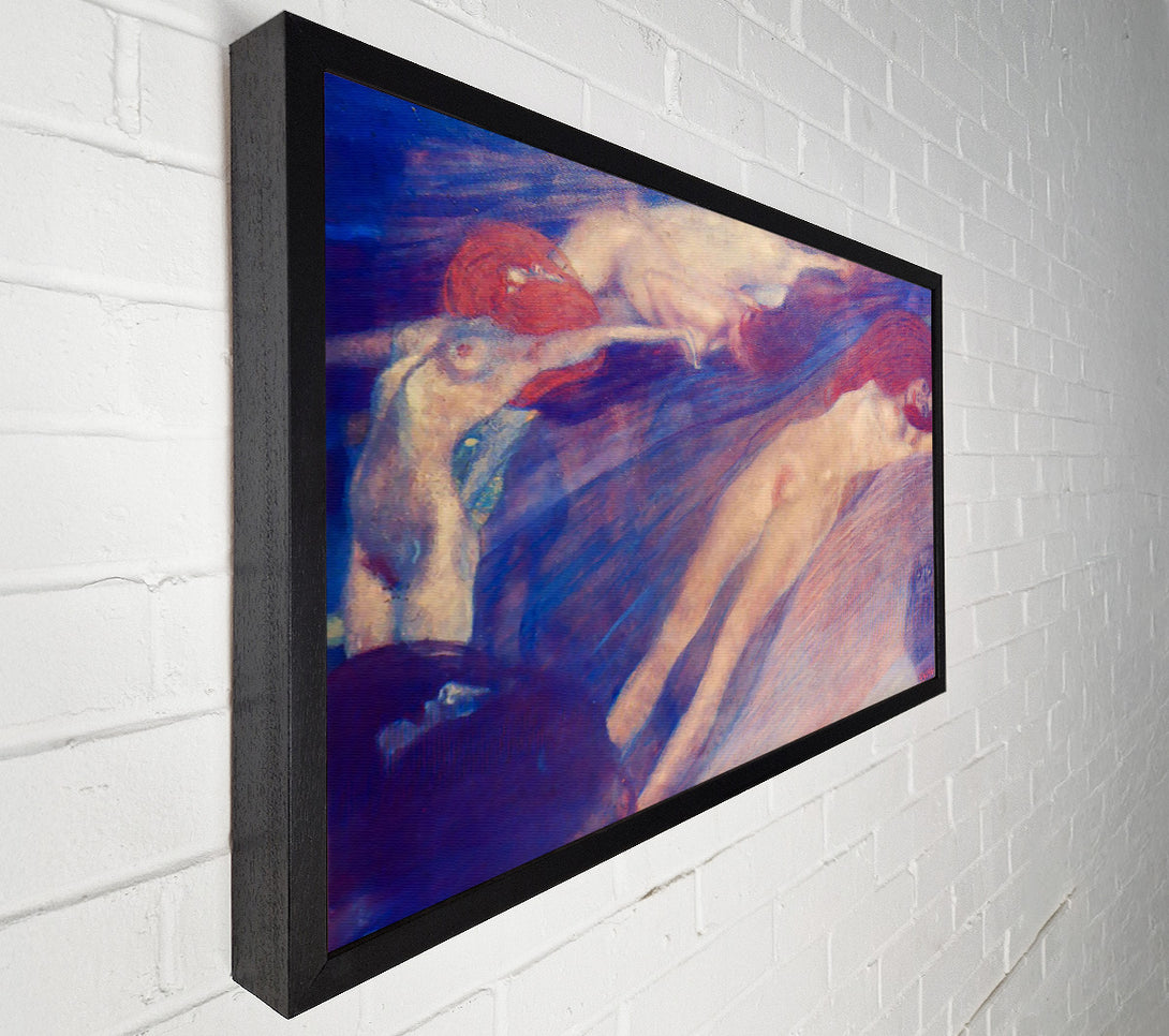  A Canvas Print of Klimt Moving Water Canvas Print