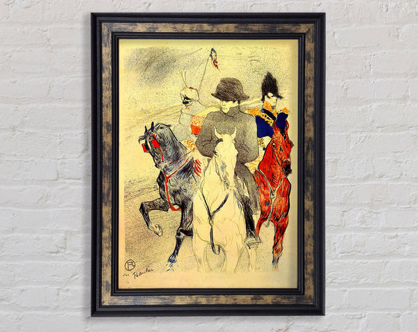 Toulouse Lautrec Napoleon 2 Framed Print